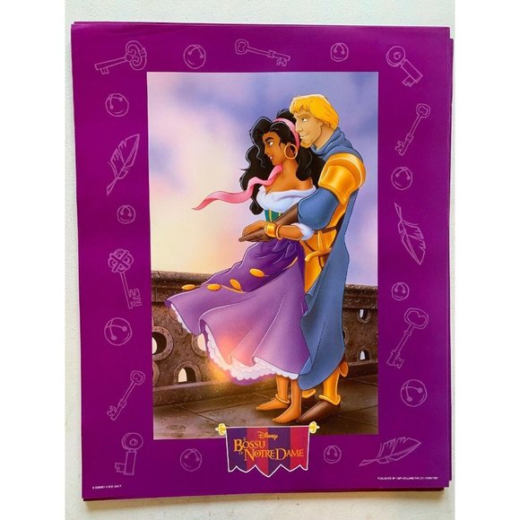 Disney Hunchback Of Notre Dame Esmerelda & Prince - Picture 1 of 12